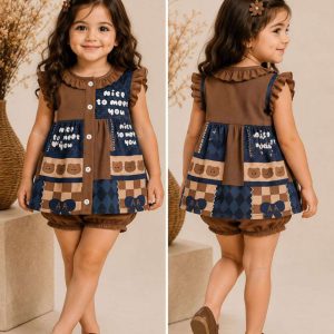 Cocoa Charm Kids Co-ord Set
